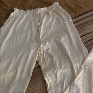 Silk pants